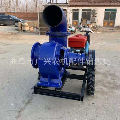 200HW口径柴油/电机混流泵 城市排水应急排涝泵 农用灌溉移动泵