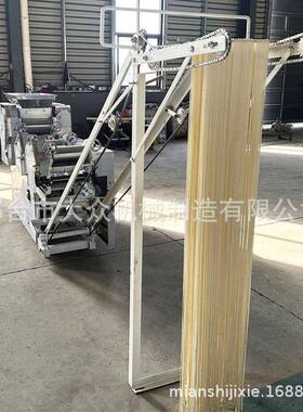 大型自动爬杆压面机商用多功能干挂面生产线一次成型面条机