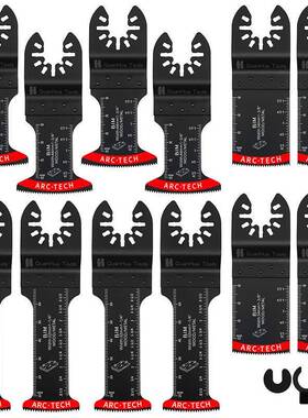 12pc混合万用宝锯片套装万用宝摆动锯片工具附件