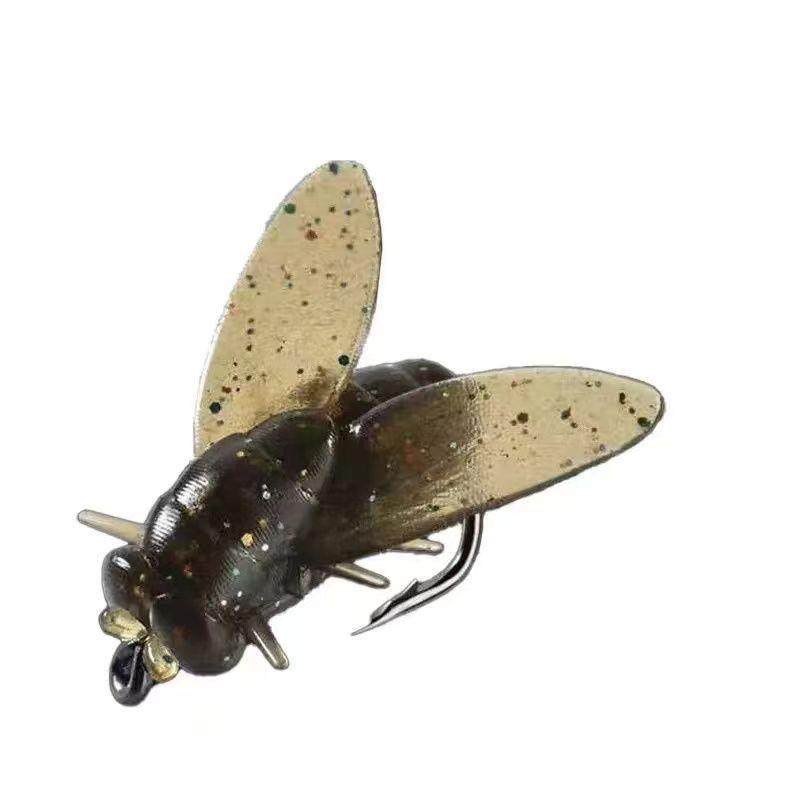 新款仿真苍蝇钩苍蝇软饵硅胶路亚仿生钩软体昆虫假饵马口白条,户外/登山/野营/旅行用品,台钓饵,淘宝优惠券,粉丝福利购,淘宝优惠卷