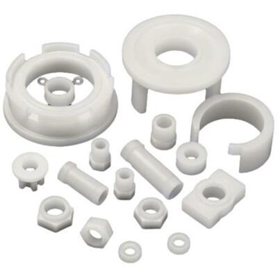 PTFE性材料防件棒耐高四温铁特氟龙板棒静电CNC加工聚氟乙EUR改烯