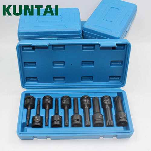 气动内六角六花RT套筒套装风炮批头梅花12角旋具头气动旋具套筒
