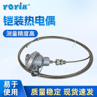 东方一力铠装热电偶WRNK2-224温度传感热电阻防爆K型热电偶