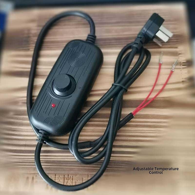 调温开关可旋转调节温度器智能数显大功率电改碳炉配件电源温控线