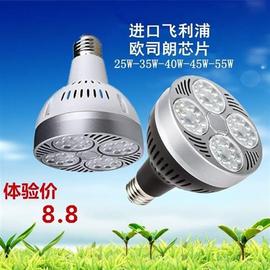 led服装店轨道射灯，25w35w40we27光源p30代替金卤70w灯泡