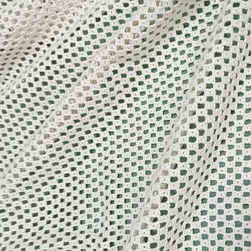 全棉蕾丝面料镂空复古针织勾花小方块服装服饰辅料手工DIY花边布