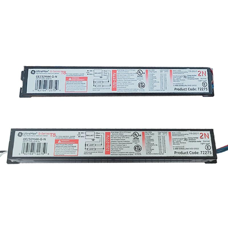 通用电气GE17W25W28w32w40W 120-277V347V480V美标T5T8电子镇流器