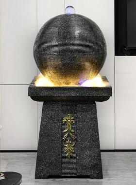 跨境天圆地方喷泉流水循环水景喷泉阳台户外庭院景观落地摆件水景