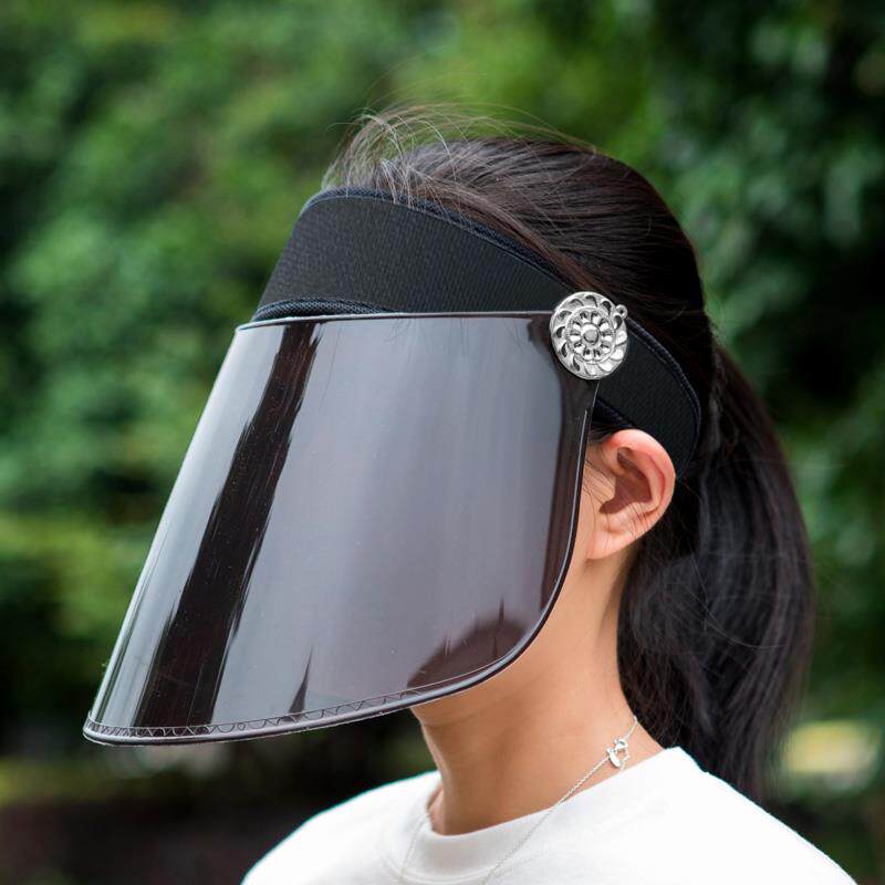 女士男士抗UV帽空顶韩版挡雨太阳遮阳帽夏季夏天骑电动车摩