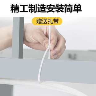 胶条书桌轨道上床下桌导轨寝室桌帘 木子欢学生宿舍床帘下铺滑轨式