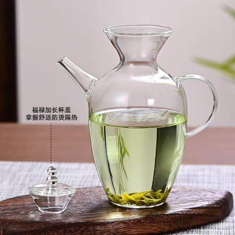 耐高温玻璃泡茶壶煮茶壶带过滤耐热防爆家用待客玻璃水壶茶具套装