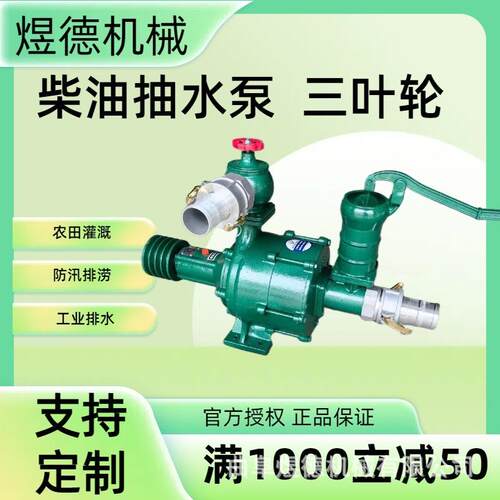农田灌溉水泵农用大流量喷灌泵花园园林喷雾水泵喷灌泵