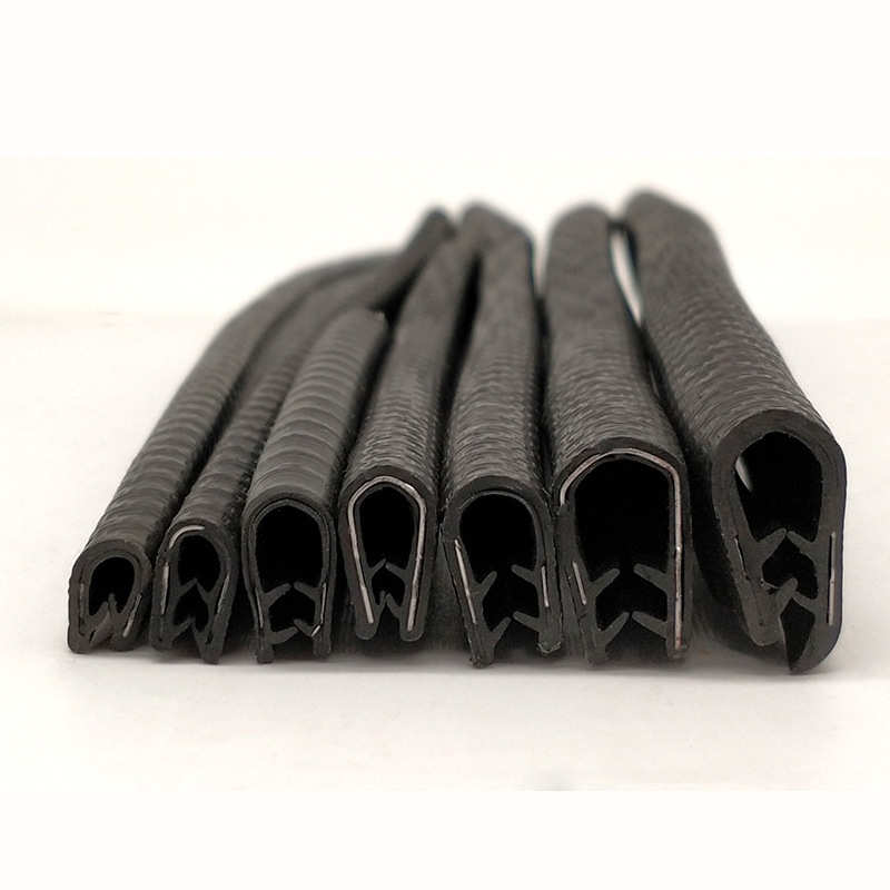 厂家直销U型装饰条带铁片密封条复合门板包边条防刮防尘卡紧条