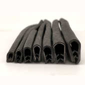 厂家直销U型装 饰条带铁片密封条复合门板包边条防刮防尘卡紧条