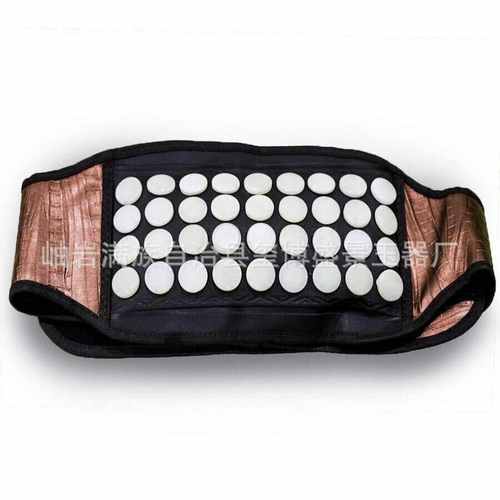 厂家销售 玉石托玛琳远红外床垫 锗石砭石黄土球负离子玉石腰带