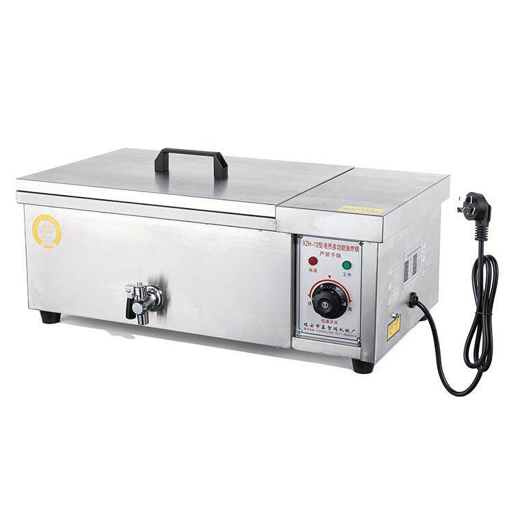 工厂直销XZH-12型电热多功能油炸锅仪表款全自动控温油炸锅电炸