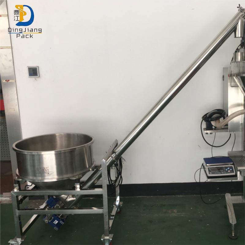 DJ-S1螺旋上料机半自动粉剂颗粒包装机全自动液体粉剂颗粒袋装机