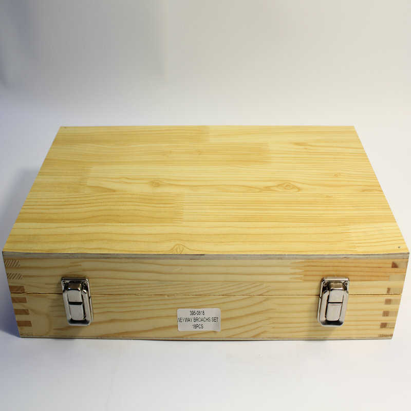 18pcs高速钢现货供应键槽拉刀hss键槽推刀键槽拉刀 厂家套装公制