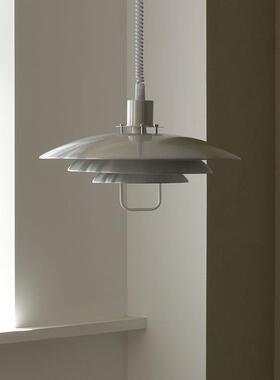 丹麦Primus设计师餐厅飞碟吊灯日式侘寂风岛台书房可拉伸调节吊灯