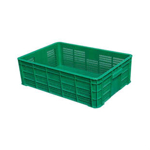 可堆周转筐pp镂空周转框物流包装带眼可堆式周转筐配货筐塑料筐