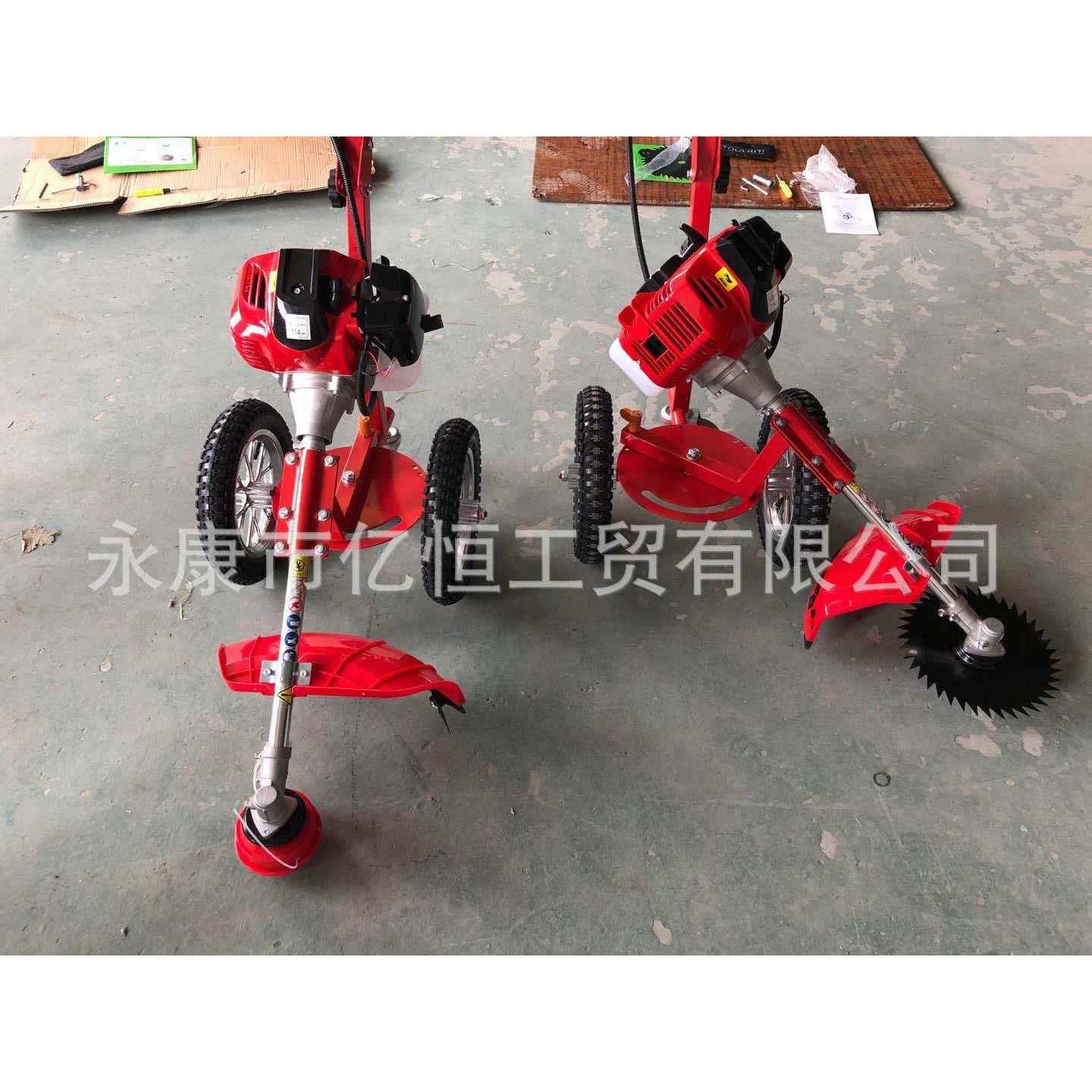 拓戈二冲程汽油割草机小型多功能农用园林割灌机侧挂式家用除草机