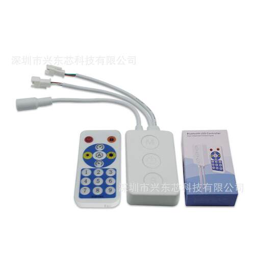 手机APP控制器SP601E双信号输出幻彩LED控制器5-24RF遥控音乐效果