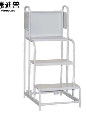 康迪普移动登高梯超市理货梯平台梯仓库装卸登高车货架梯爬梯三步