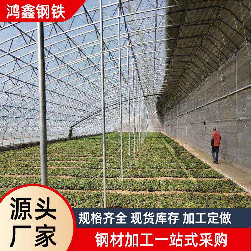 避雨连栋薄膜大棚厂家加工花卉种植棚连栋温室农业观景蔬菜植物