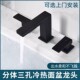 欧式 冷热三头二合一水龙头 双把三孔洗脸盆三件套面盆台盆分体式