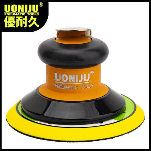 UNJ-6268研磨抛光机汽车打蜡汽动风磨6寸工业级打磨机砂纸砂光机