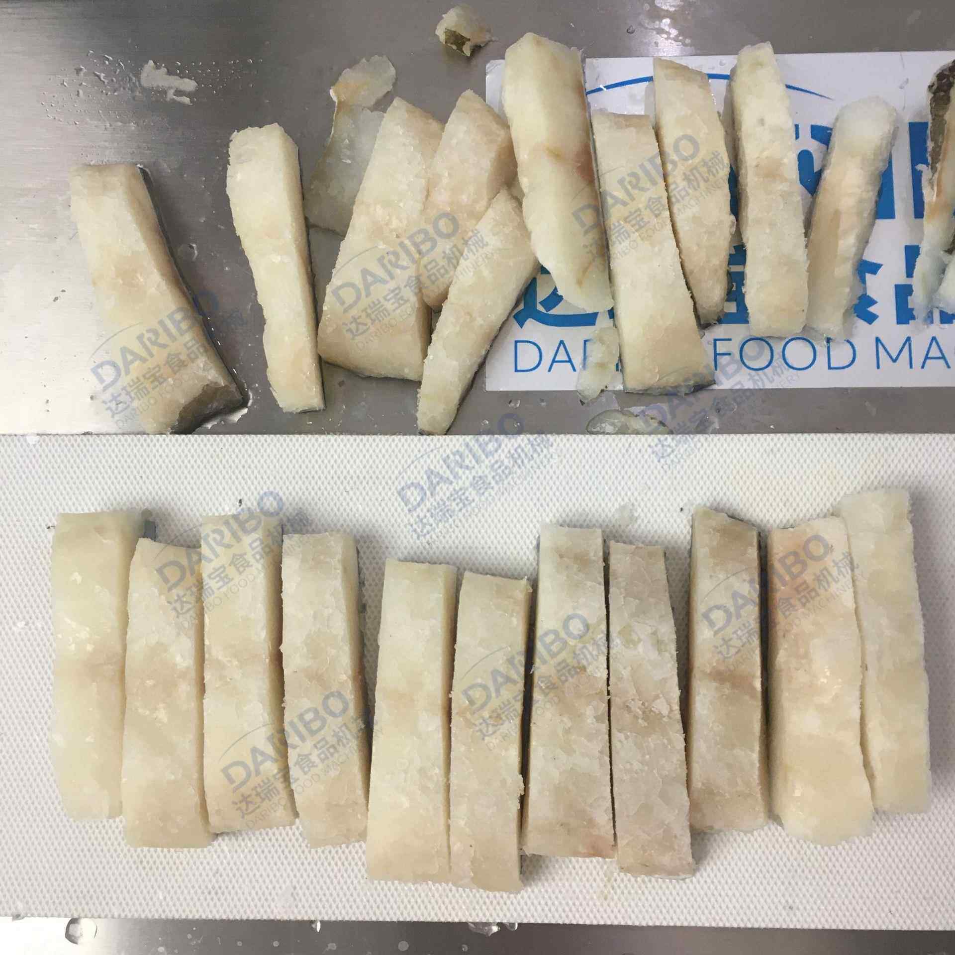 W达瑞宝鱼肉切片机 熟鸡鸭鹅切片设备 鳕鱼切厚片 全自动厚薄可调
