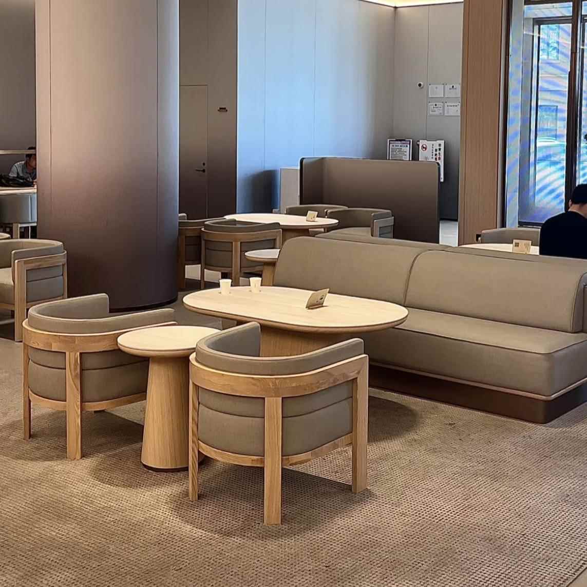 全季酒店5.0大堂沙发椅子茶几全套家具可定制酒店宾馆公寓客房