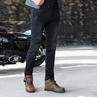 四行裤 正品 哈雷机O车裤 季 服男女 uglyBRS骑丑兄弟摩托车牛仔裤