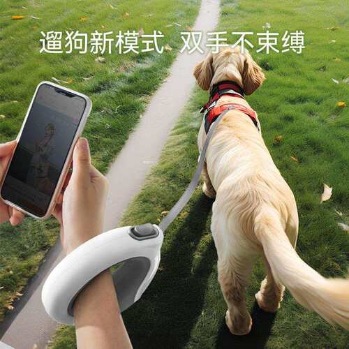狗狗牵引绳Walk系列宠物自动狗绳子可伸缩遛狗防挣脱柯基外出用品