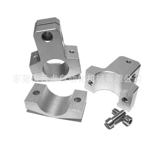 合金T形AEB接头管夹不锈铝支钢管T型三通字分离固定夹十架支柱连