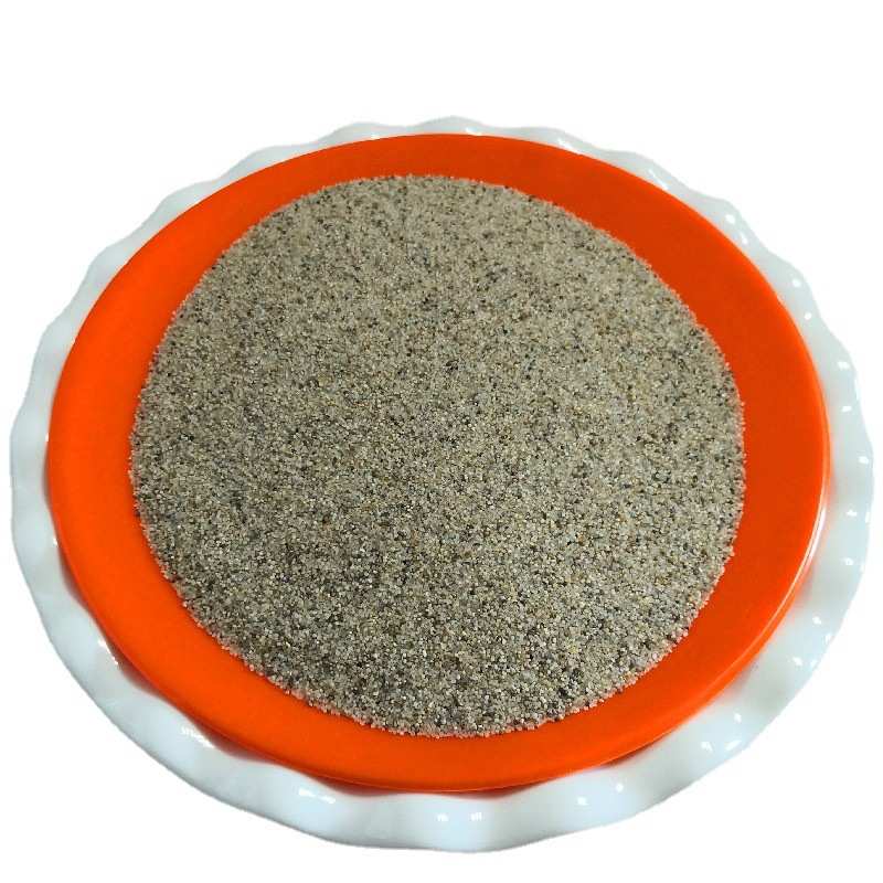 圆粒压裂砂 游乐场城堡沙坑儿童玩耍无尘海沙 铸造喷砂水洗砂