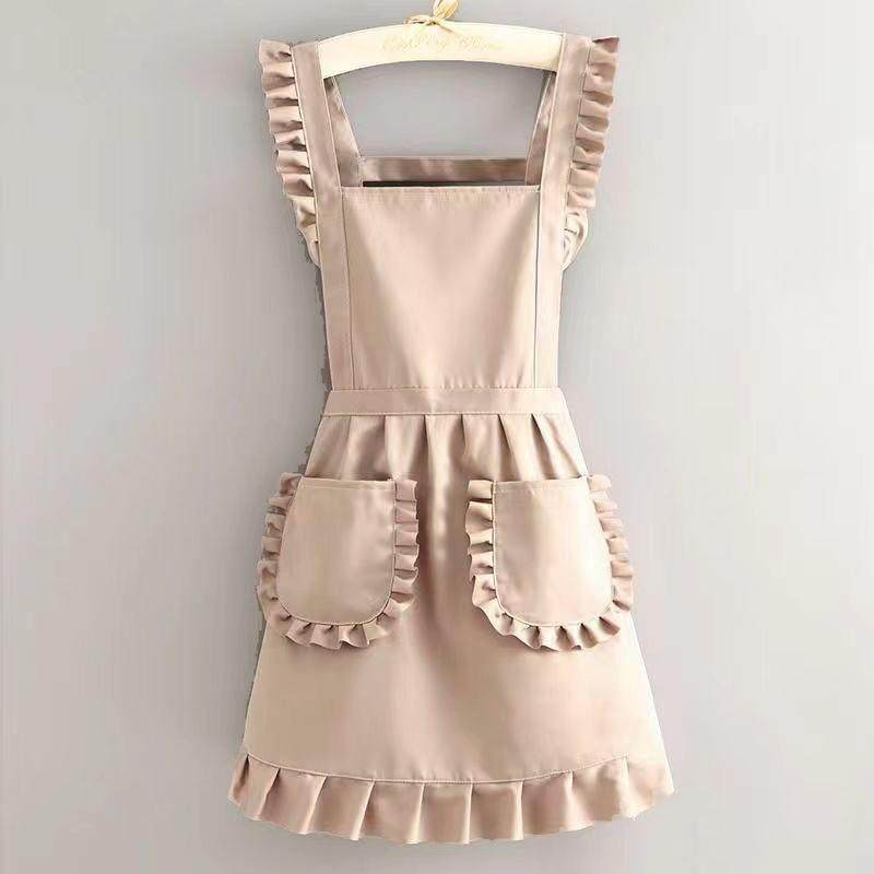 日式围裙高级感年轻款厨房家用2032新款做饭防水防油夏季薄款围腰,家庭/个人清洁工具,围裙套装,淘宝优惠券,粉丝福利购,淘宝优惠卷