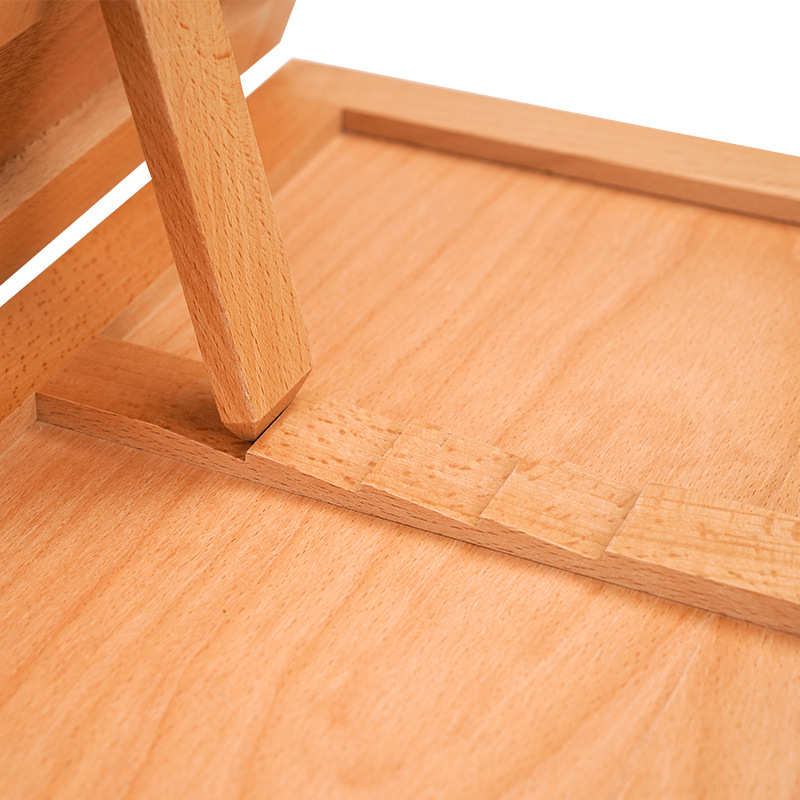 桌面台式画架榉木质手提折叠便携画板架外出写生画箱美术绘画箱架