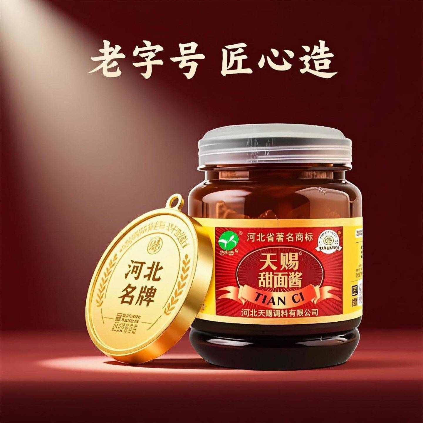手抓饼酱料天赐甜面酱家用甜酱老北京烤鸭拌面煎饼手抓饼烧烤酱香