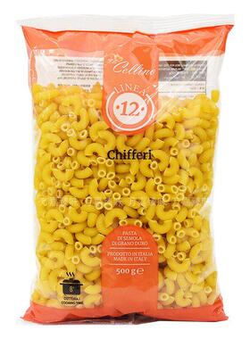 进口维拉小弯形意大利面500g 弯管面通心粉chifferi
