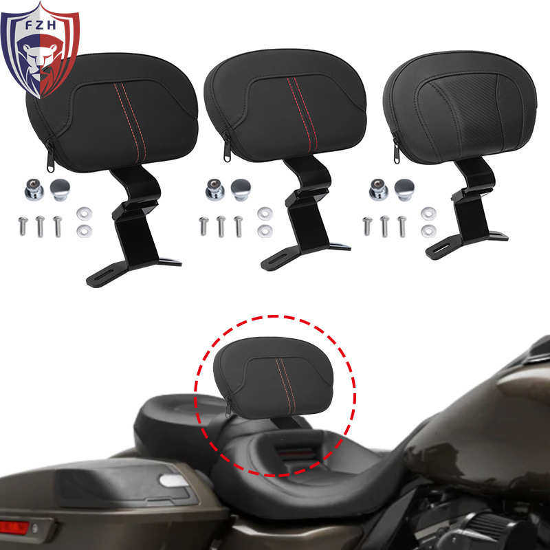 摩托车配件哈雷大滑翔公路CVO滑翔 09-22 改装司机靠背中靠背