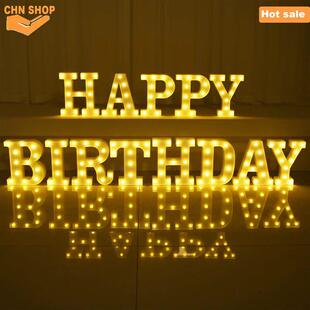 Lights Letter Marquee Christmas Party Decoration Sign LED