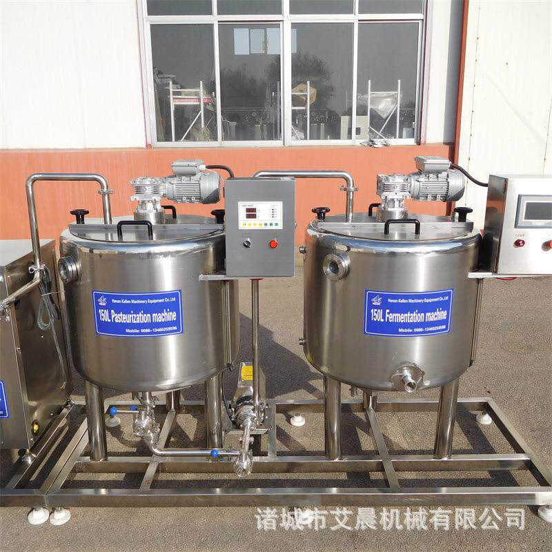 立式制冷罐杀菌机鲜奶牛奶机械设备牛奶冷却罐纯牛奶加工设备