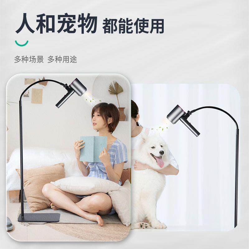 打孔放置落地支架人收藏风筒吹风机支架1免架卫生间电吹风380懒人