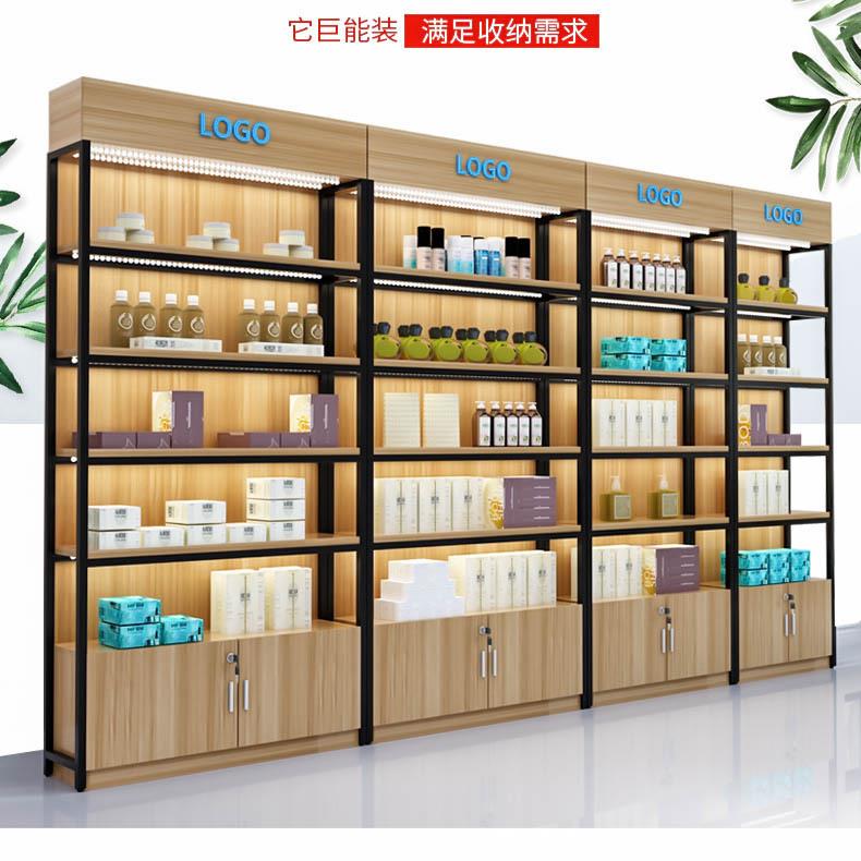 工厂定制货架展示架化妆品店展示柜鞋店样品货柜美容产品陈列定制