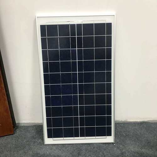 工厂直销多晶30W10V太阳能玻璃层压板 太阳能光伏组件板