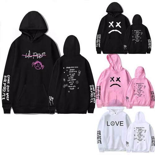 Hell Boy Lilpeep Men Women Sudaderas Cry Hoddie Sweatshirts