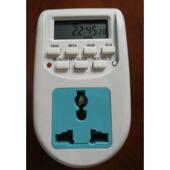 英式 定时插座开关定时器提醒器自动通电断电循环定时器