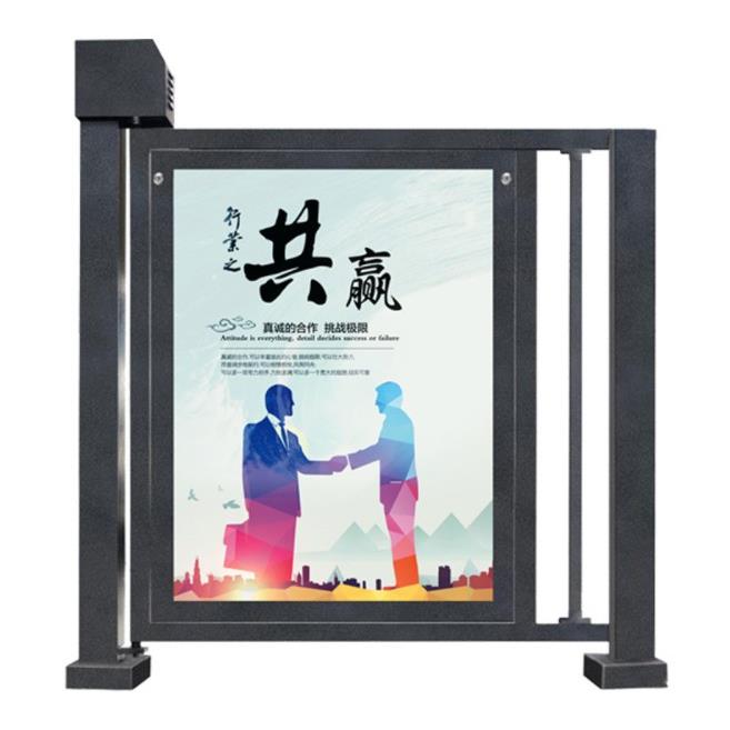 APP广告门人行通道闸平移门自动平开门小区社区智能门禁系统闸机