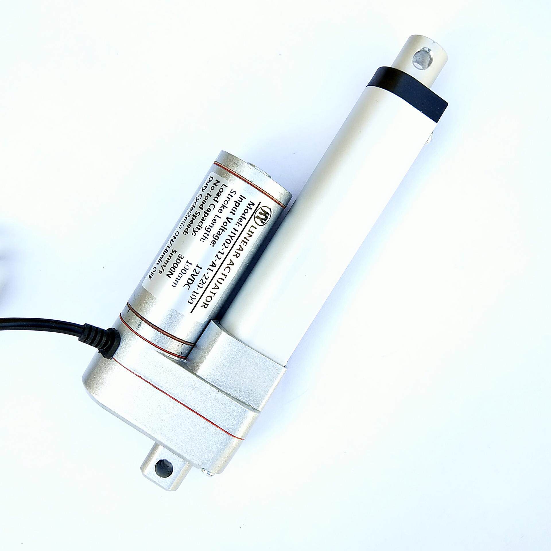 24V直流电动推杆电机微型液压杆12v开窗器工业级伸缩杆大推力